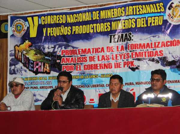 ¡Se agrava conflicto entre Gobierno y mineros informales!