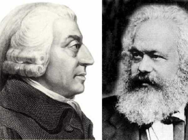 El llanto de Adam Smith y Karl Marx