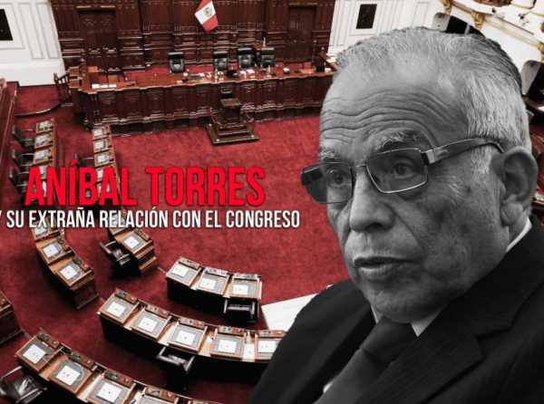 Aníbal Torres y su extraña relación con el Congreso