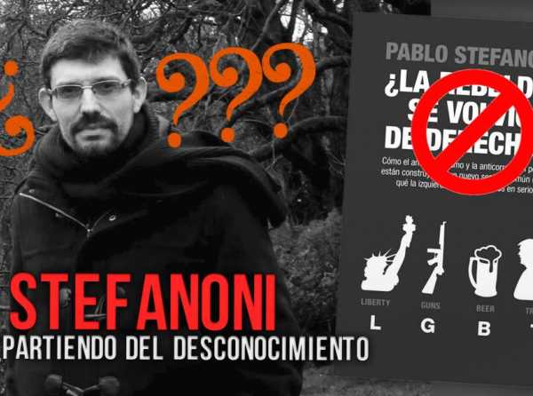 Stefanoni: partiendo del desconocimiento