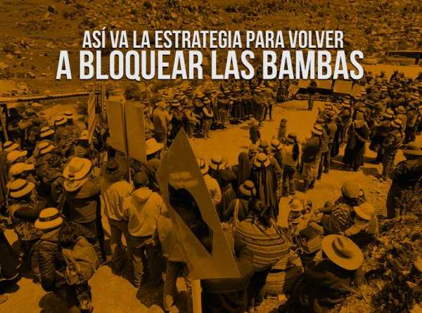 Así va la estrategia para volver a bloquear Las Bambas 