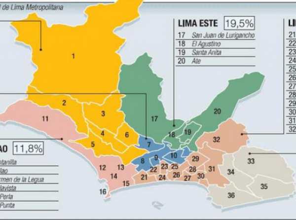 Lima no necesita 43 distritos