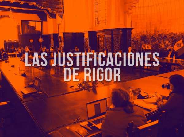 Las justificaciones de rigor