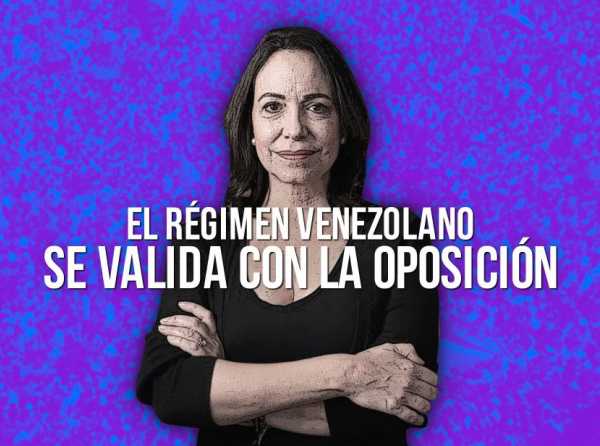 El régimen venezolano se valida con la oposición