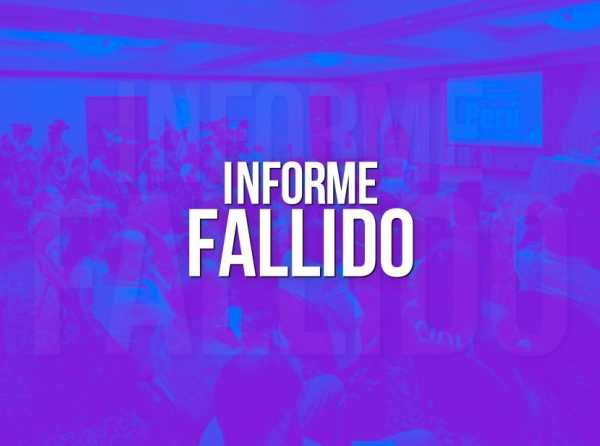 Informe fallido