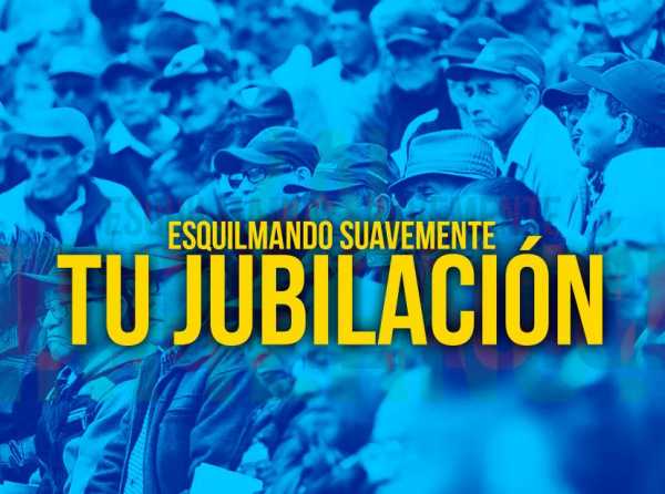 Esquilmando suavemente tu jubilación