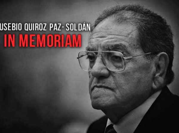 Eusebio Quiroz Paz-Soldán: in memoriam