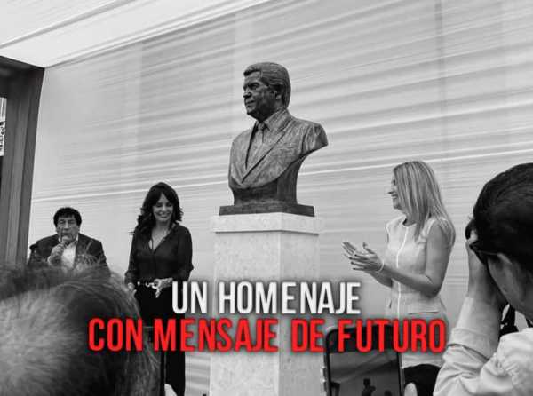 Un homenaje con mensaje de futuro