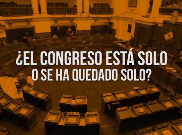 ¿El Congreso está solo o se ha quedado solo?