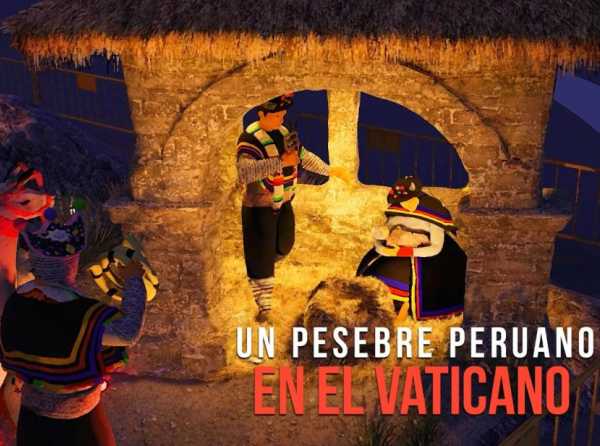 Un pesebre peruano en el Vaticano