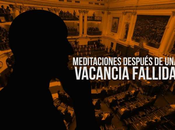 Meditaciones después de una vacancia fallida 