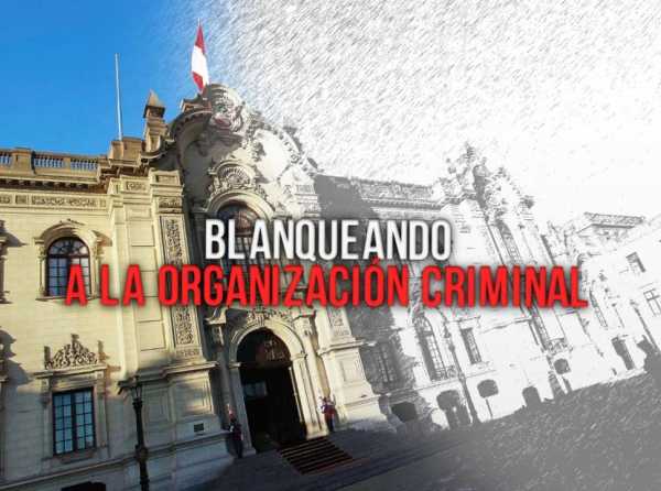 Blanqueando a la organización criminal