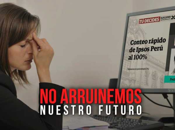 No arruinemos nuestro futuro