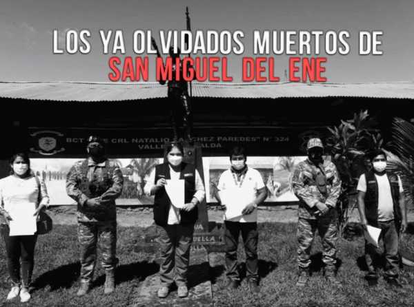 Los ya olvidados muertos de San Miguel del Ene