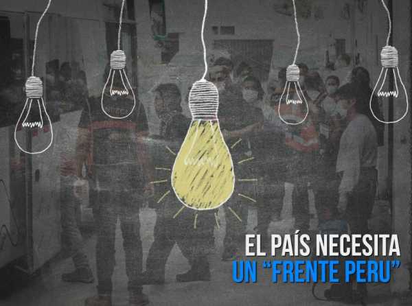 El país necesita un “Frente Perú”