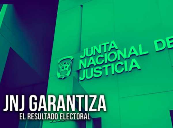 JNJ garantiza el resultado electoral