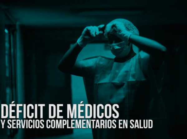 Déficit de médicos y servicios complementarios en salud