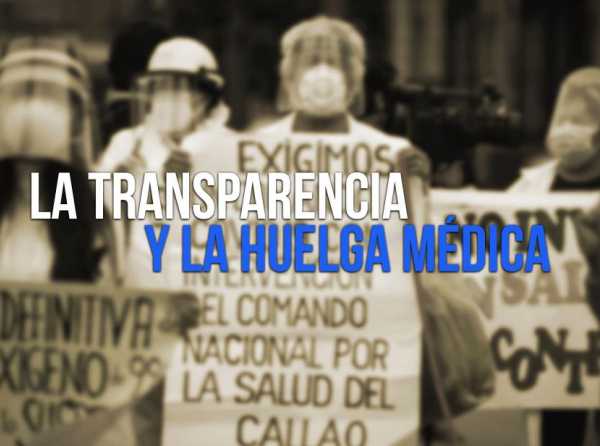 La transparencia y la huelga médica