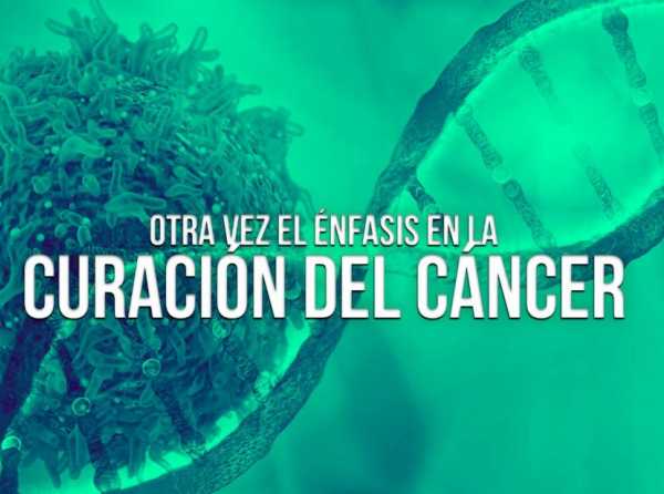 Otra vez el énfasis en lo curativo contra el cáncer