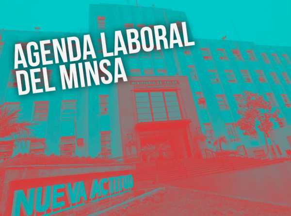 Agenda laboral del Minsa