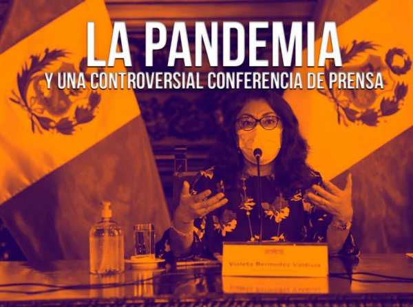 La pandemia y una controversial conferencia de prensa