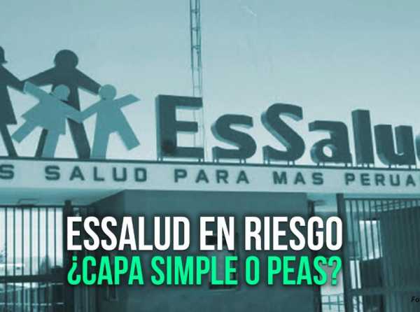 EsSalud en riesgo: ¿capa simple o PEAS?