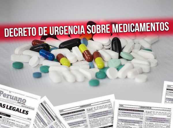 Controvertido Decreto de Urgencia sobre medicamentos