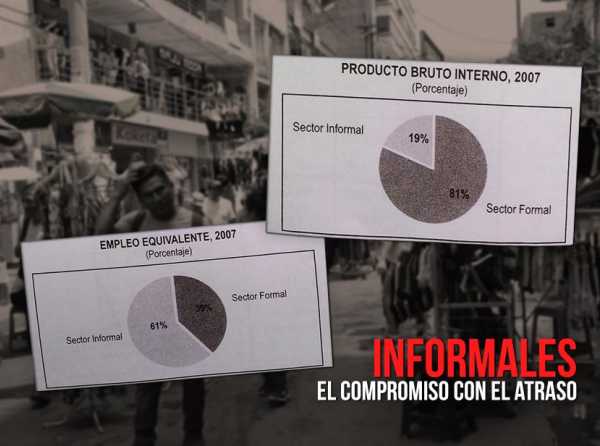 Informales, el compromiso con el atraso