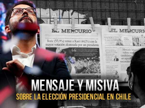 Mensaje y misiva sobre la elección presidencial en Chile 