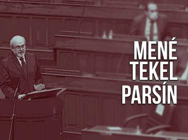 Mené, tekel, parsín