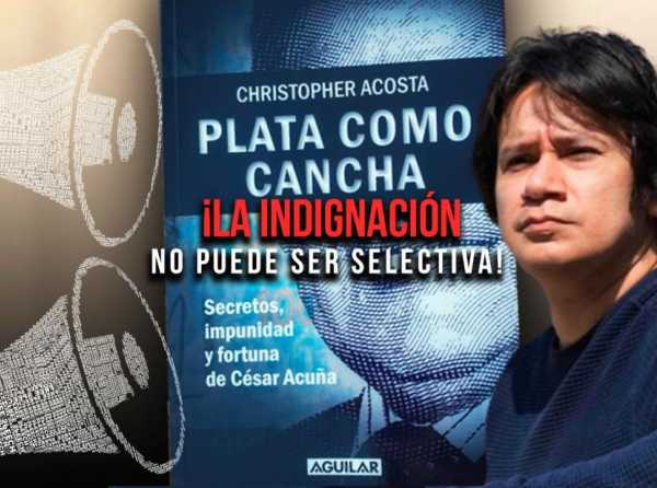 ¡La indignación no puede ser selectiva!