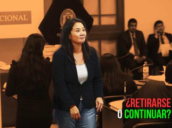 Keiko Fujimori: ¿retirarse o continuar?