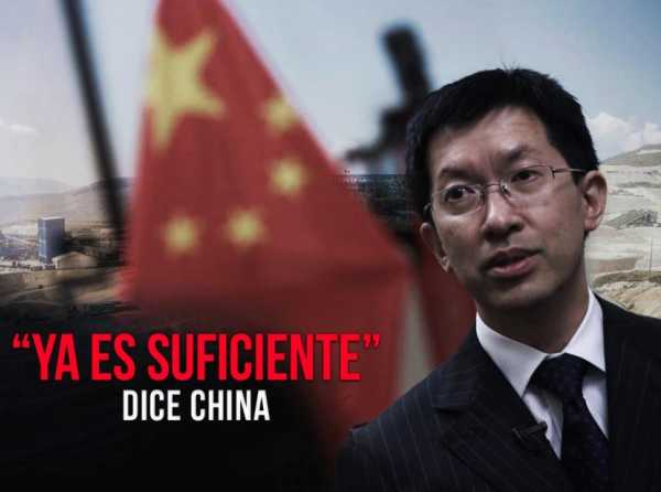 “Ya es suficiente”, dice China