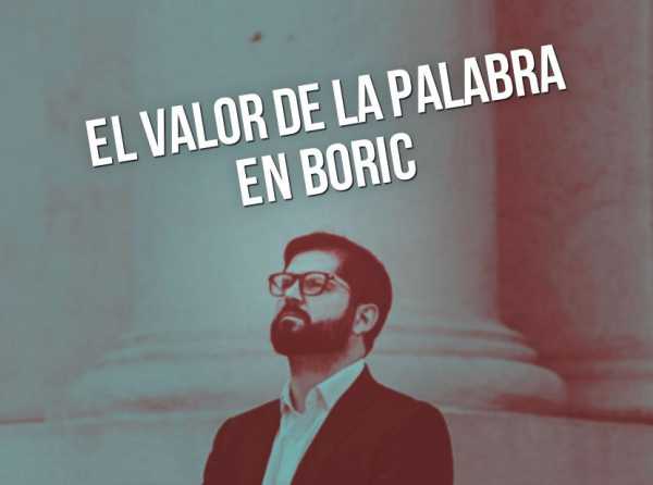 El valor de la palabra en Boric  