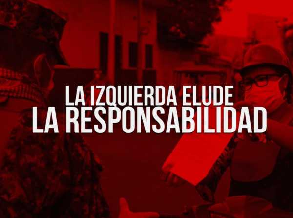 La izquierda elude la responsabilidad