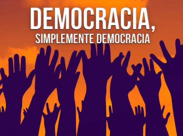 Democracia, simplemente democracia