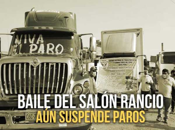 Baile del salón rancio aún suspende paros