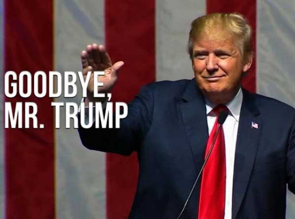 Goodbye, Mr. Trump