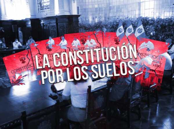 La Constitución por los suelos