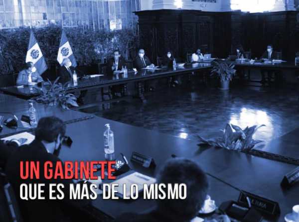 Un gabinete que es más de lo mismo