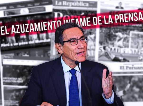 El azuzamiento infame de la prensa