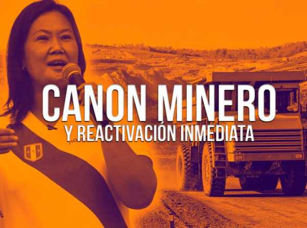 Canon minero y reactivación inmediata