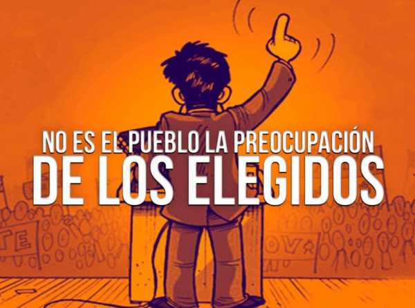 No es el pueblo la preocupación de los elegidos