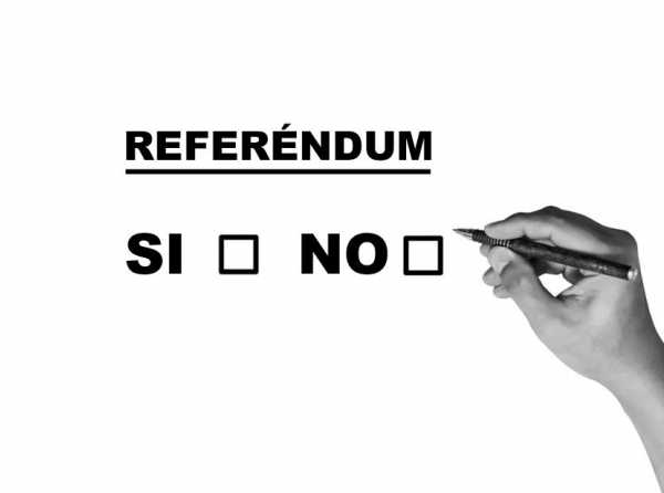 Referéndum para salvar el pellejo