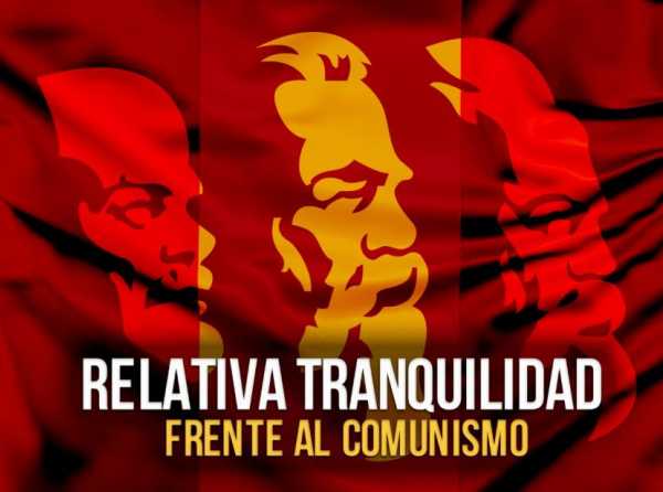 Relativa tranquilidad frente al comunismo