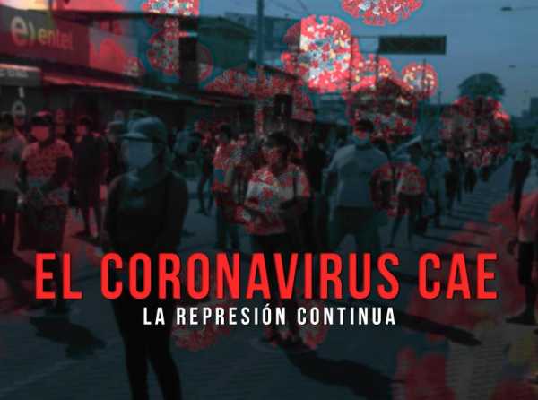 El coronavirus cae, la represión continúa