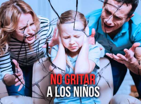 No gritar a los niños