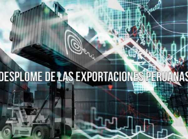 Desplome de las exportaciones peruanas