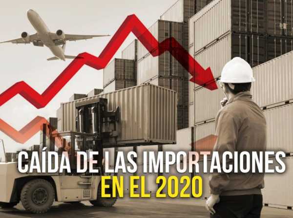 Caída de las importaciones en el 2020