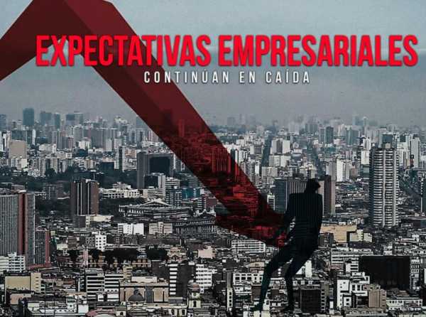 Expectativas empresariales continúan en caída 